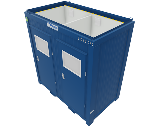 10' Damen/Herren - WC CONTAINER